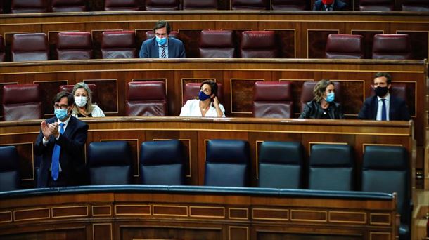 El Congreso autoriza un estado de alarma hasta el 9 de mayo