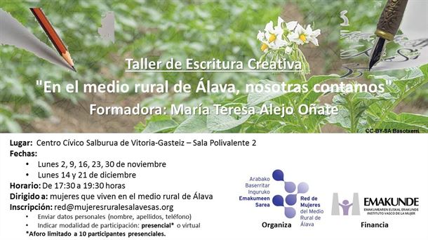 Una inciativa de la Red de Mujeres del Medio Rural de Álava.