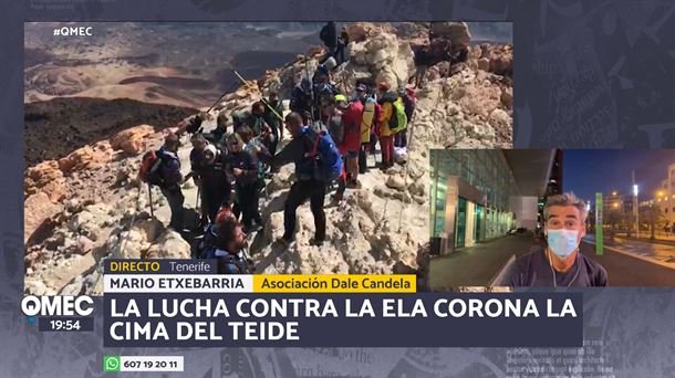 La lucha contra la ELA conquista el Teide: así ha sido la expedición