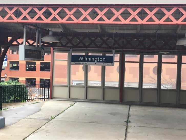 Estación de tren de Wilmington. 