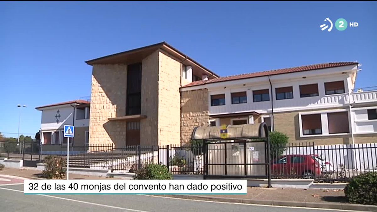 32 de las 40 monjas del convento de Artieda dan positivo en COVID-19