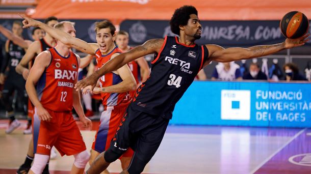Aaron Jones, jugador del Bilbao Basket