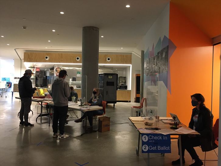 Colegio electoral de Arlington, en Virginia