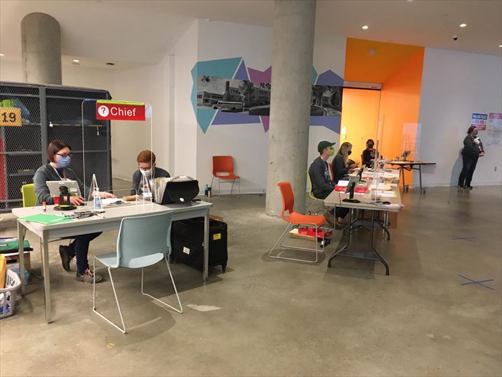 Colegio electoral de Arlington, en Virginia