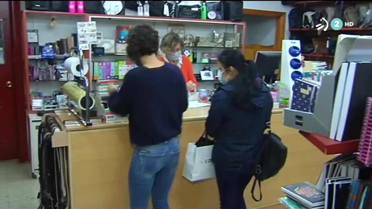 Tienda. Imagen obtenida de un vídeo de ETB.