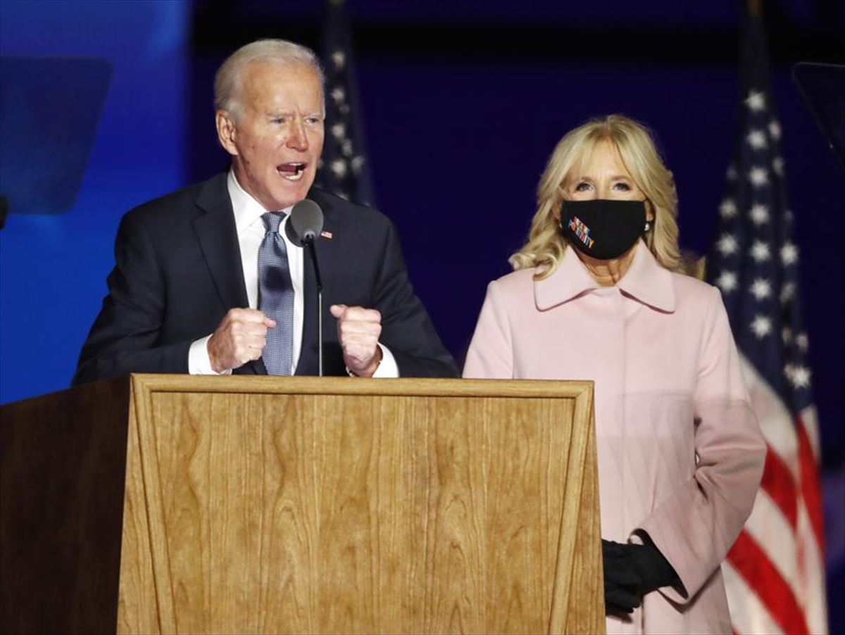 Biden cree estar en el ''buen camino'' para ganar las elecciones