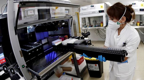 Un laboratorio de microbiología de Navarra donde se realizarn pruebas covid