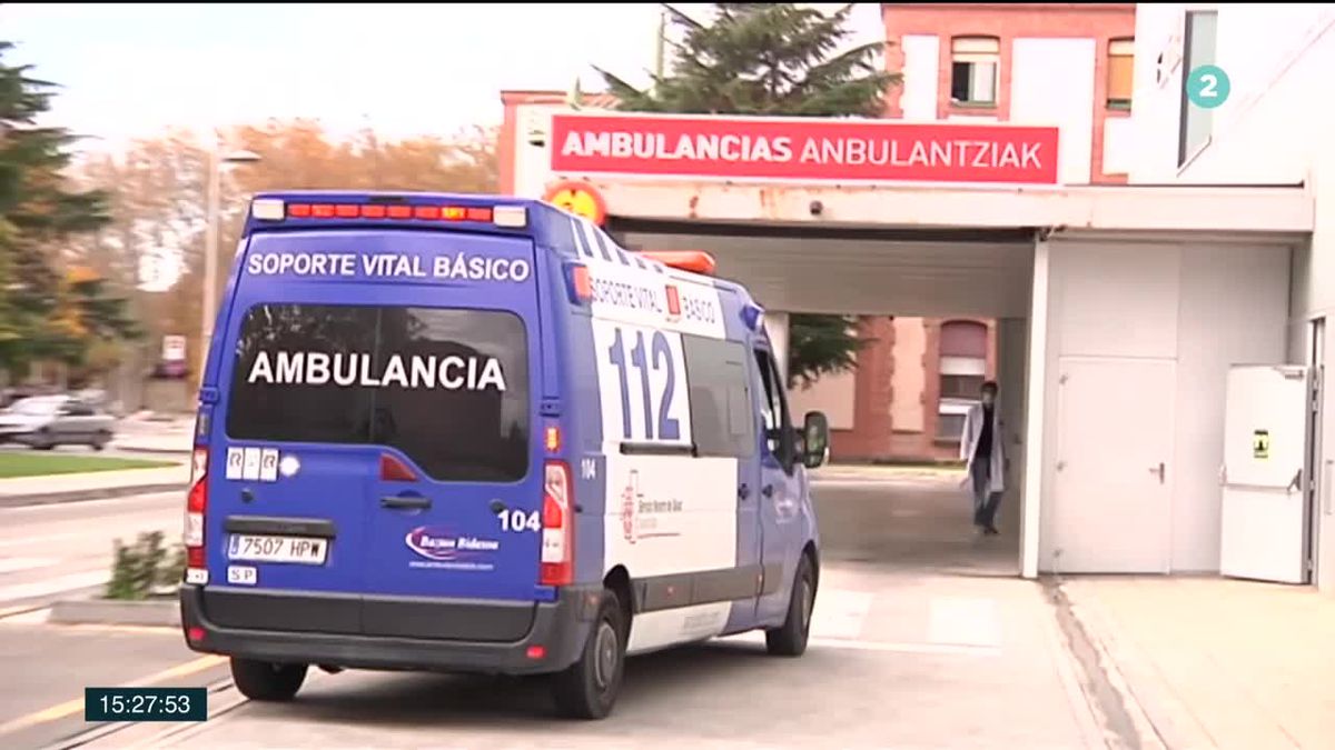 Coronavirus en Navarra. Imagen obtenida de un vídeo de ETB.