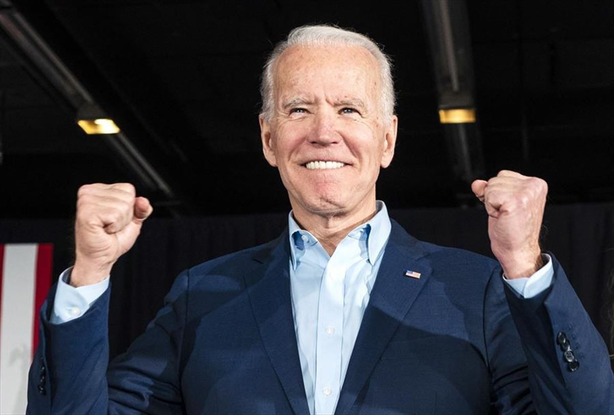Joe Biden, vencedor de las elecciones.