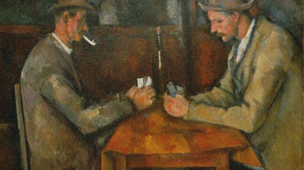 "Los jugadores de cartas", de Paul Cézanne