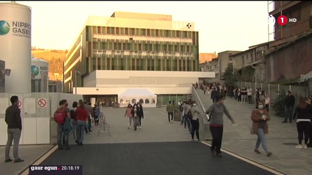 Eibar. ETBren bideo batetik ateratako irudia.