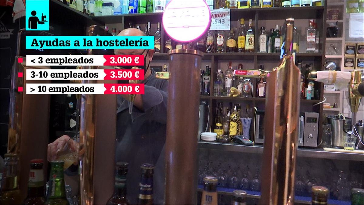 Bar cerrado en Vitoria-Gasteiz.