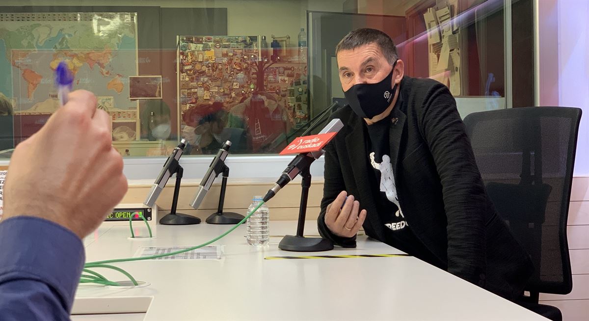 Arnaldo Otegi, Radio Euskadin egin dioten elkarrizketan