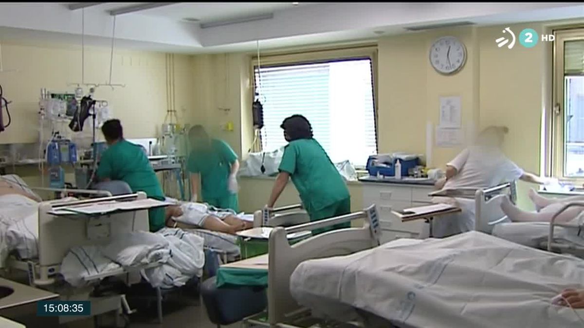 Hospitales vascos. Imagen obtenida de un vídeo de ETB.