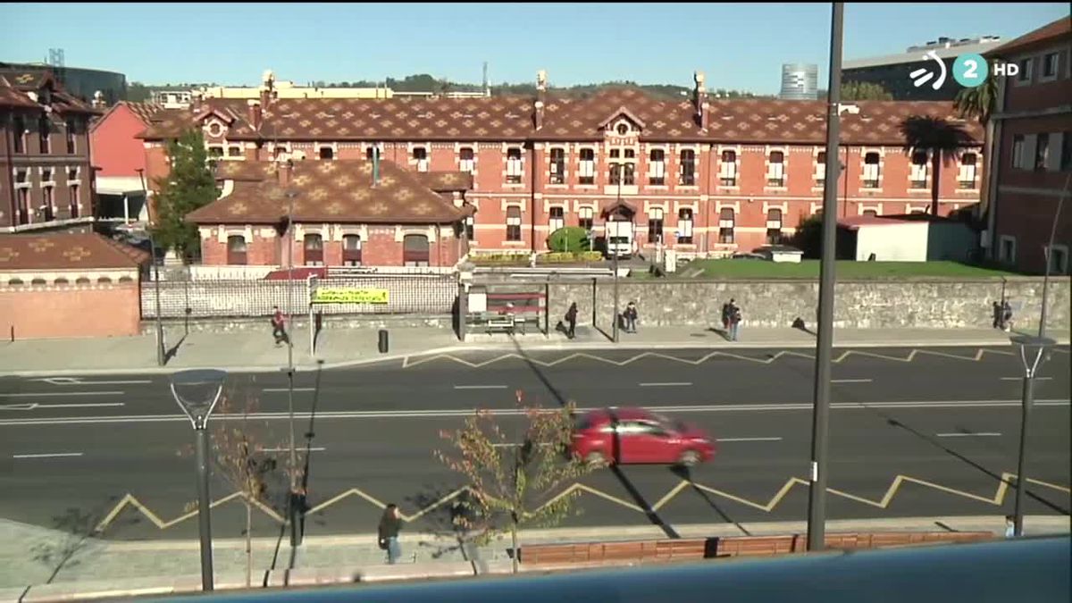 Hospital de Basurto. Imagen obtenida de un vídeo de ETB.