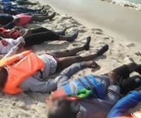 Txalupa batean zihoazen 74 migratzaile hil dira Libiako kostan