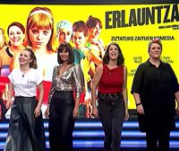 'Erlauntza' filmeko protagonistek ere bat egin dute EITB Maratoiaren bertso katearekin