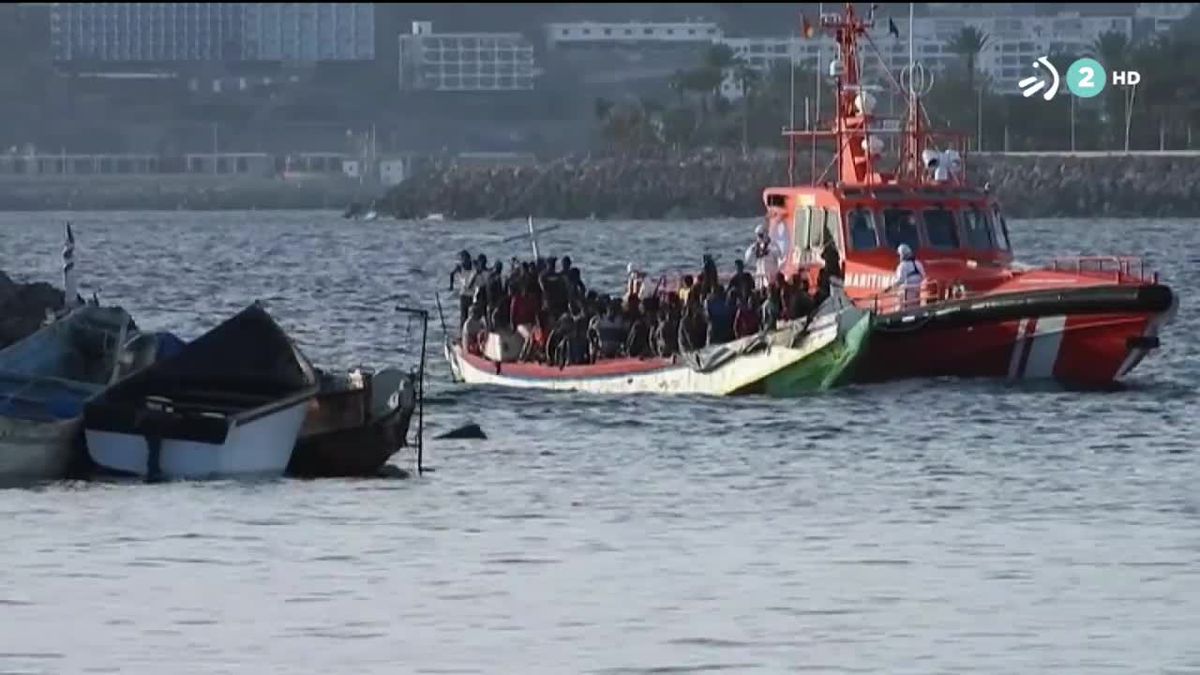 Islas Canarias. Imagen obtenida de un vídeo de ETB.