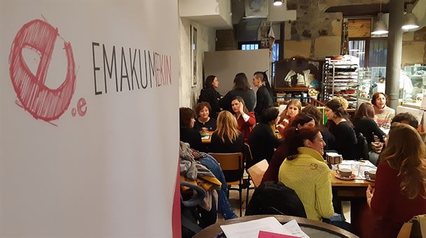 11kafe encuentro de mujeres emprendedoras de EmakumeEkin, este año online
