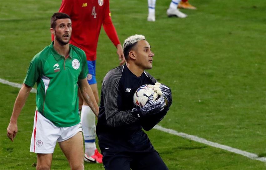Keylor Navasek partida bikaina jokatu zuen