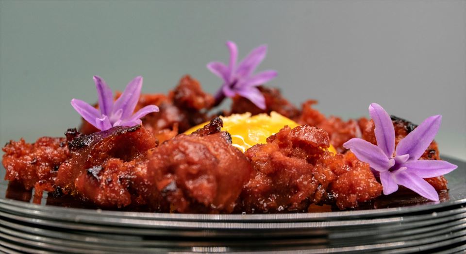 Huevo con chistorrra