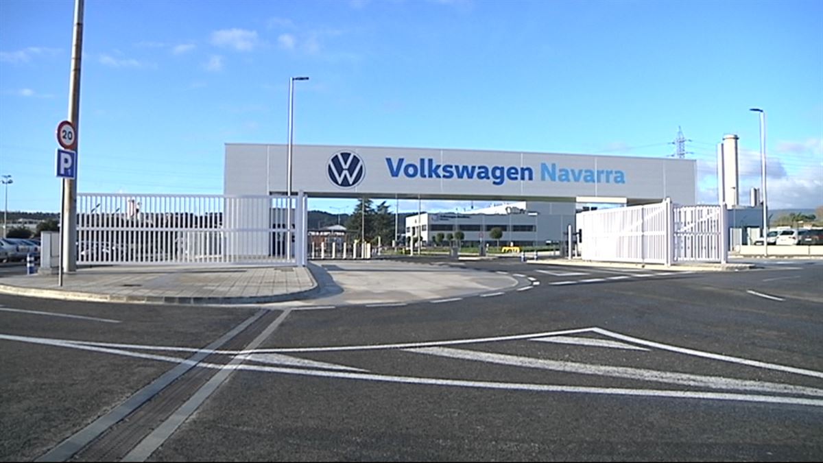 Volkswagenen Nafarroako planta.