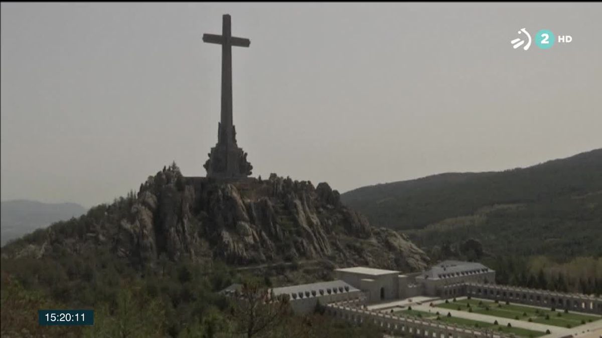 El Valle de los Caídos. Imagen obtenia de un vídeo de EiTB.