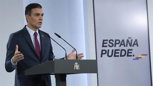 Pedro Sanchez Espainiako gobernuburua. Argazkia: EFE