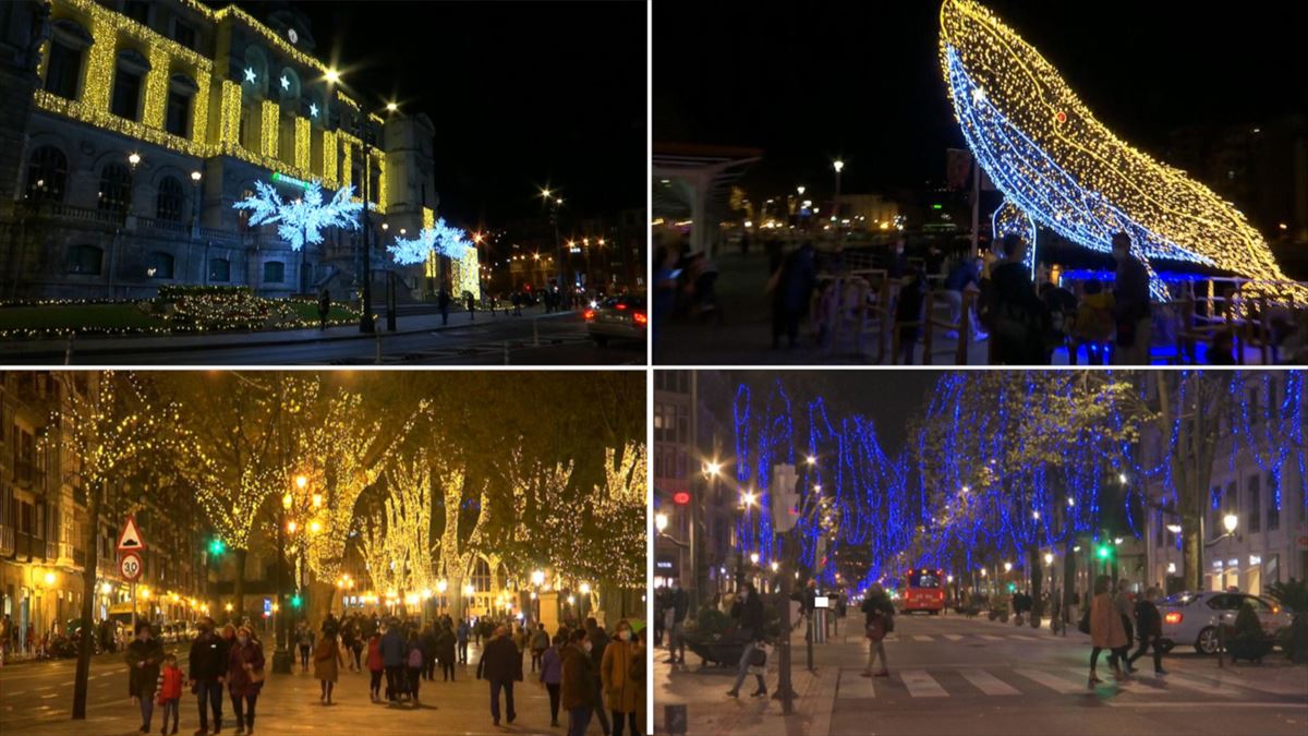 Bilbao enciende sus luces de Navidad 
