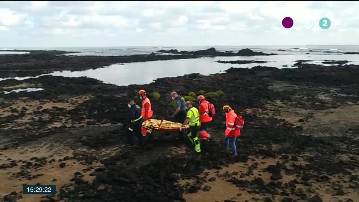 Lanzarote. Imagen obtenida de un vídeo de ETB.