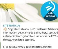EITB estrena su canal EITB NOTICIAS en Telegram
