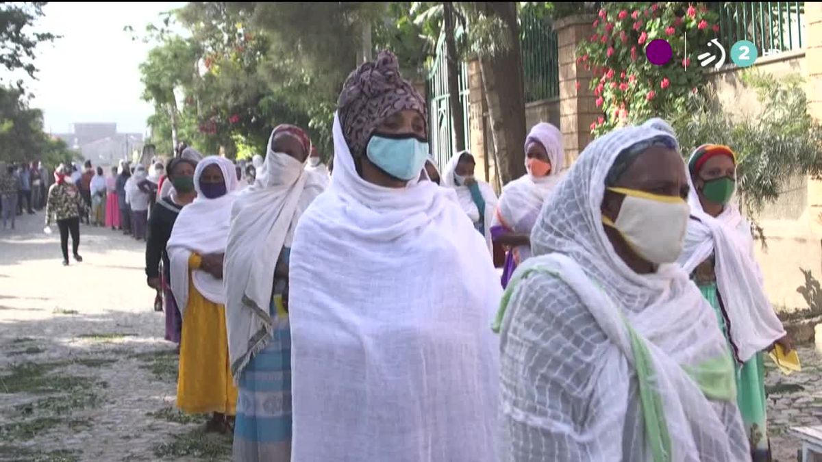 Etiopía. Imagen obtenida de un vídeo de ETB.