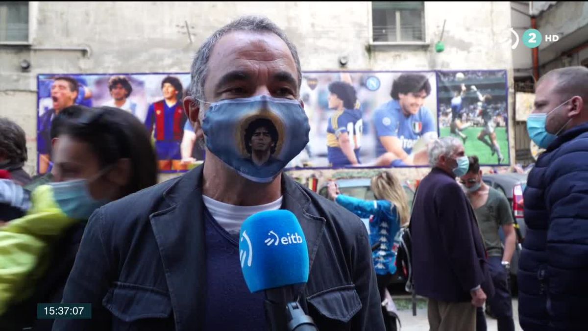 Nápoles. Imagen obtenida de un vídeo de ETB.