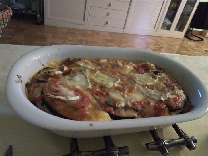 Pastel de berenjenas