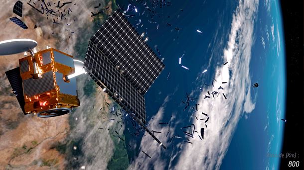 Derechos digitales y ClearSpace: una misión para limpiar basura espacial