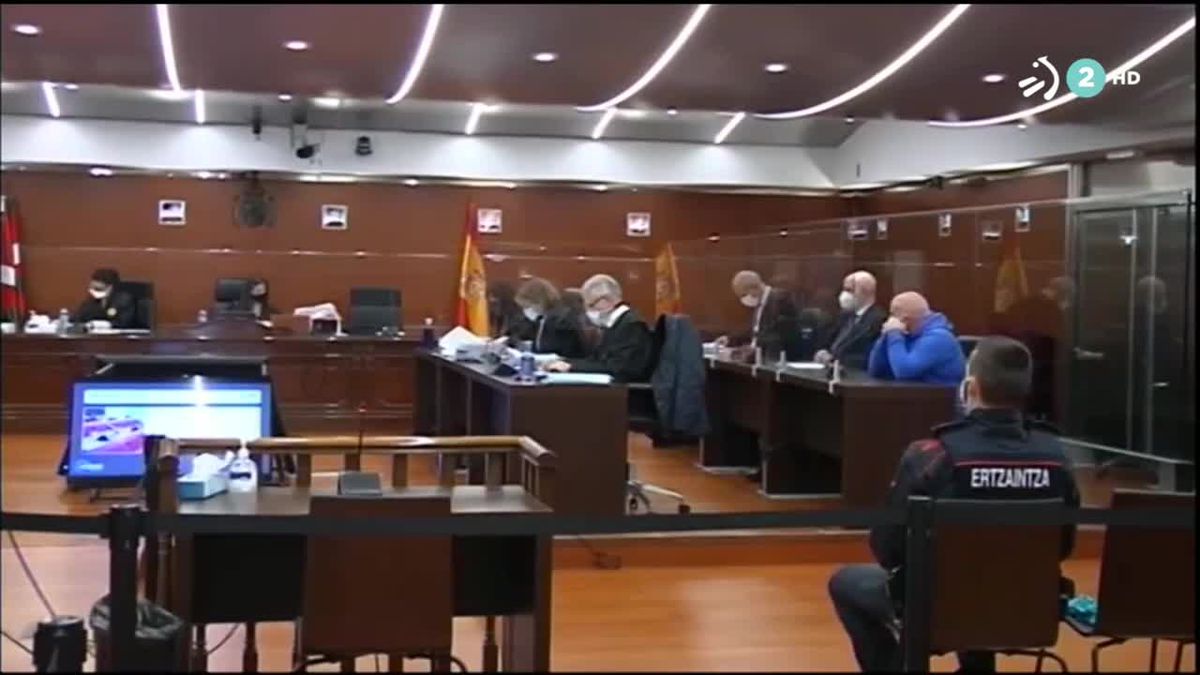 Juicio crimen de Lantarón. Imagen obtenida de un vídeo de ETB.