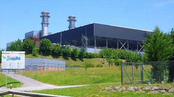 Central Térmica del Parque Empresarial Boroa, en Amorebieta.