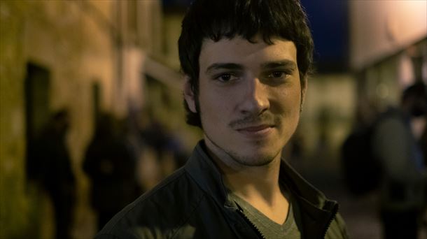 Nikola Zalduegi, uno de los protagonistas de la teleserie "Altsasu"