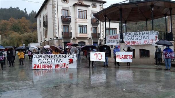 Se cumplen diez meses del derrumbe del vertedero de Eitzaga. Foto: Zaldibar Argitu