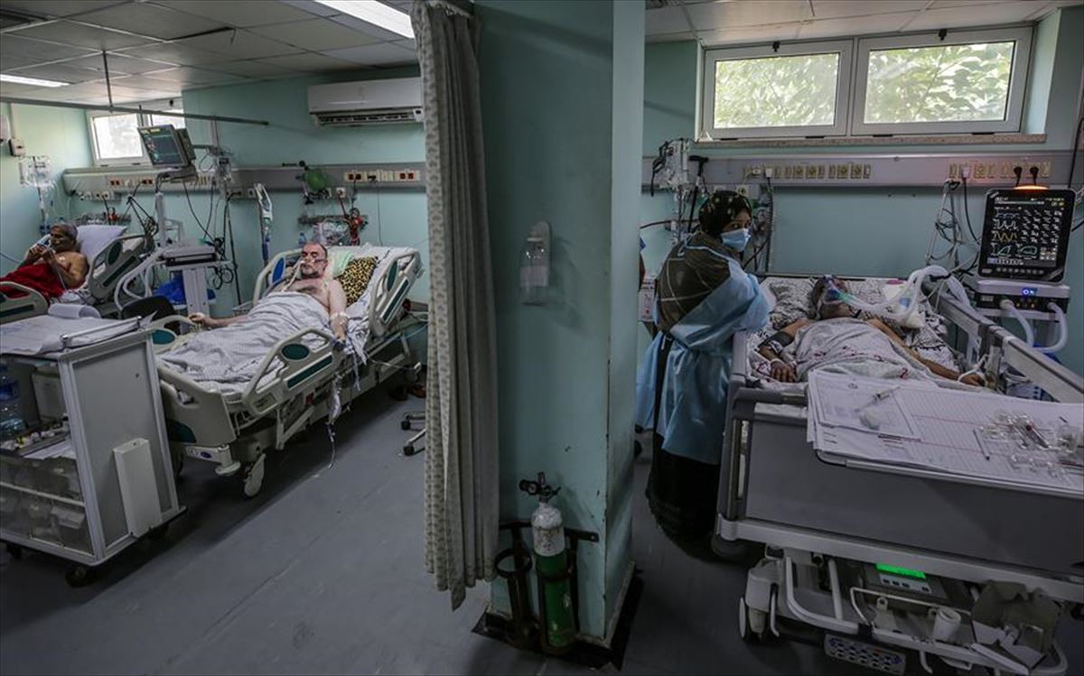 Hospital de Gaza.