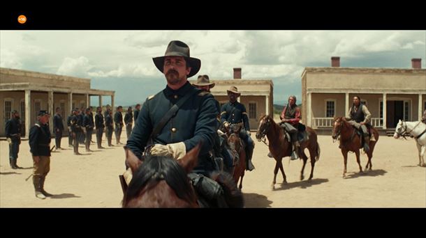 Christian Bale 'Hostiles' westernaren fotograma batean