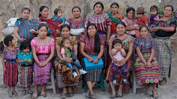 Indígenas de zonas rurales de Guatemala. Fuente: internet