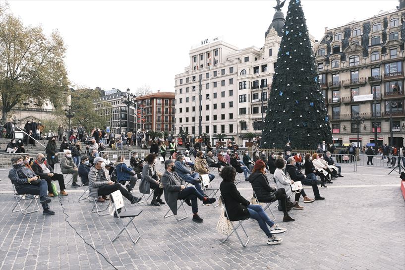 Bertsos a favor de EITB Maratoia.