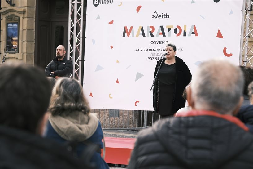 Bertsos a favor de EITB Maratoia.