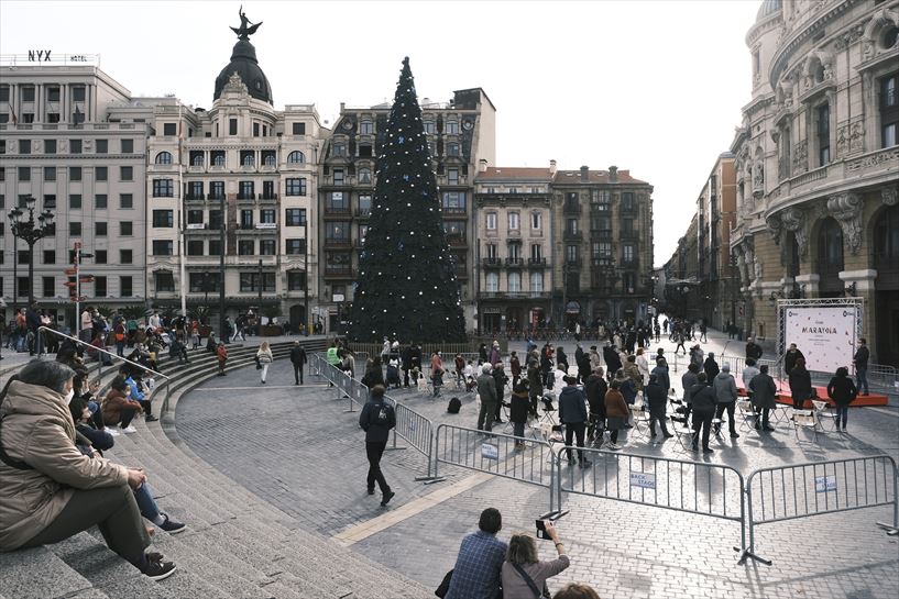 Bertsos a favor de EITB Maratoia.