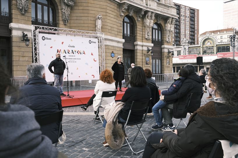 Bertsos a favor de EITB Maratoia.