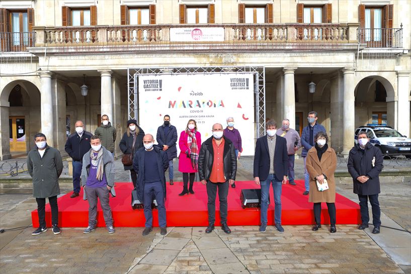 Bertsos a favor de EITB Maratoia.