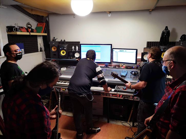 Fotos de la sesión exclusiva de Parabellum