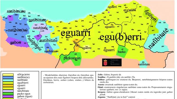 Los usos y costumbres lingüísticas en euskera por Navidad