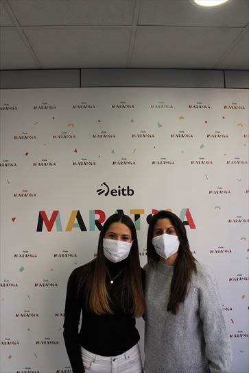 Marta Alberdi y Naiara Díez